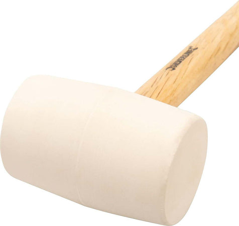 Mazzuola con testa in gomma resistente e manico in legno Fai da te/Utensili elettrici e a mano/Utensili a mano/Martelli e magli/Martelli da carpentiere La Zappa - Altamura, Commerciovirtuoso.it