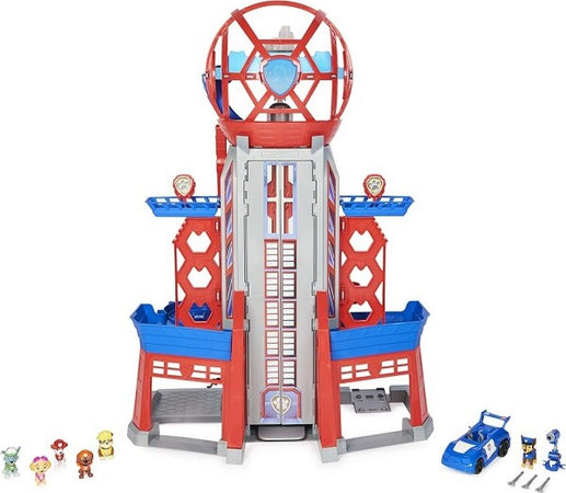 Mega-Quartiere-Generale-Paw-Patrol-6-Personaggi-Veicolo-Luci-Suoni-Gioco-Bambini