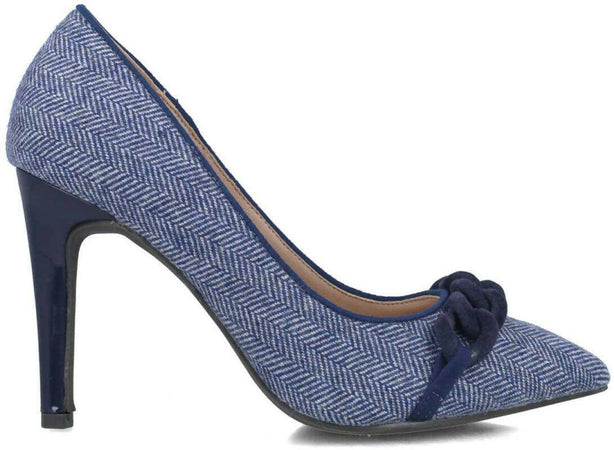 Membur Décolleté Donna in Camoscio a Punta Scarpe Con Tacco 8,5 Cm Collezione Aut-Inv 2022/23