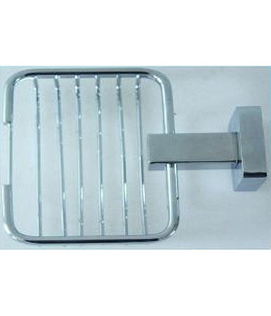 Mensola Bagno Doccia Porta Sapone Saponetta Quadrata Fissaggio A Parete 52206a