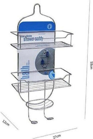 Mensola-Organizer-Per-Bagno-Doccia-A-3-Livelli-Ripiani-Appendini-Cromato-52715