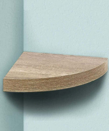 Mensola-Parete-Angolare-Scaffale-Ripiano-Ad-Angolo-In-Legno-Mdf-Rovere-24-X-4-Cm