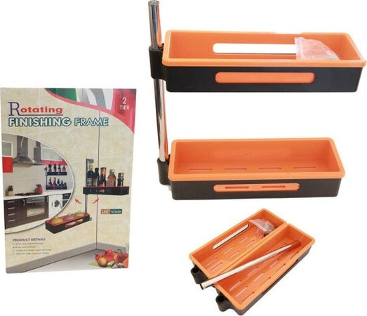 Mensola-Pensile-Da-Parete-Scaffale-Muro-2-Vani-Rotante-180°-Porta-Spezie-Salse