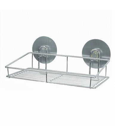 Mensola Rettangolare Portaoggetti Accessorio Bagno Montaggio Con Biadesivo 79844