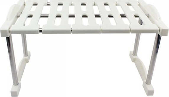 Mensola-Sovrapponibile-Salvaspazio-Impilabile-Organizer-Cucina-Armadio-Mobili-20