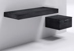 Mensolone in laminato sospeso per lavabi da appoggio e cassettiera Olmo Scuro Casa e cucina/Bagno/Mobili da bagno/Mobiletti con lavabo Ogomondo - Martina Franca, Commerciovirtuoso.it