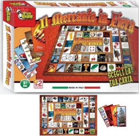 Mercante-In-Fiera-Gioco-Di-Società-Classico-Da-Tavolo-Con-Carte-Illustrate