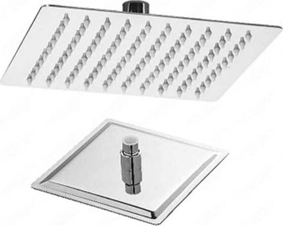 Metaform Soffione Doccia Quadro 20x20 cm Inox Lucido Fai da te/Attrezzature per cucine e bagni/Attrezzature per bagni/Docce e componenti doccia/Filtri supporti e soffioni doccia/Docce fisse Ogomondo - Martina Franca, Commerciovirtuoso.it
