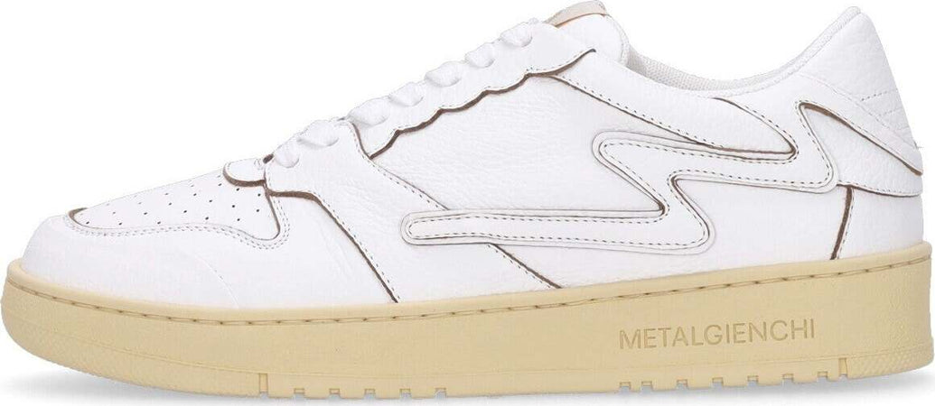 METAL-GIENCHI-Scarpa-Bassa-Uomo-Icx-Low-Vintage-White-da-uomo