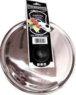 Metalsomma-Coperchio-cm-32-Acciaio-inox