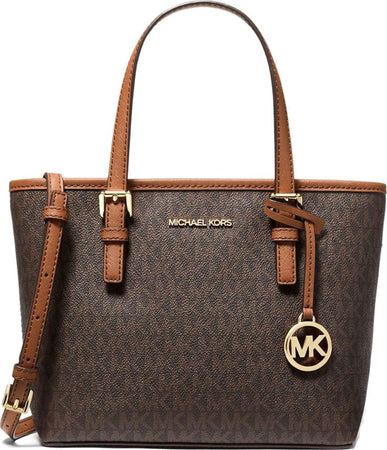 Michael-Kors-Jet-Set-Brown-Signature-Xs-Carryall-Top-Zip-Crossbody-Tote-Handbag-35T9GTVT0B-03