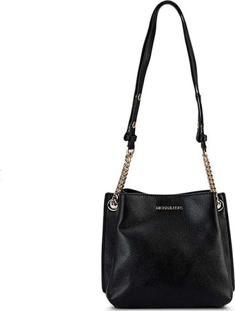 MICHAEL-KORS-Michael-Kors-Borsa-a-Mano-Teagen-Nera-Donna-Pelle-Saffiano-Mod.-35T0GXZL5L-da-donna