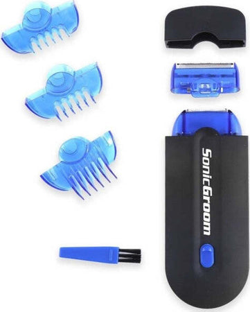 Micro-Rasoio-Elettrico-Groom-Portatile-Taglia-Peli-Capelli-Barba-Ricaricabile
