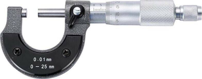 Micrometro-Spessimetro-0,01-A-0-25-Mm-Micro-Metro-Calibro-Misura-Misurazioni-Tools