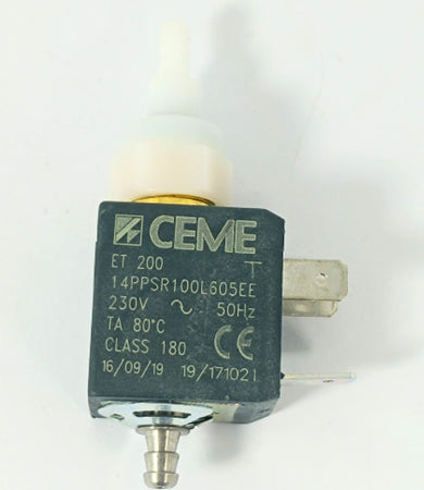 Micropompa Acqua Vapore Ceme Et200 14ppsr100l605ee 230v Ferro Da Stiro E Altri Usi Casa e cucina/Ferri da stiro e accessori/Accessori per ferro e asse da stiro/Accessori per generatori di vapore Rossi Ricambi - Venetico Marina, Commerciovirtuoso.it