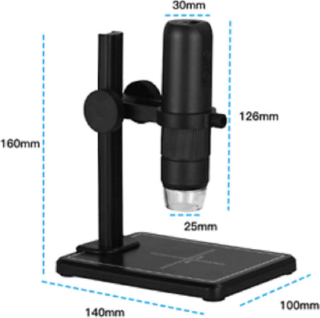 Microscopio Digitale Q-xw05 Wi-fi Usb 1080p Risoluzione Hd 50-1000x Portatile Elettronica/Foto e videocamere/Binocoli telescopi e ottica/Microscopi/Microscopi digitali portatili Trade Shop italia - Napoli, Commerciovirtuoso.it