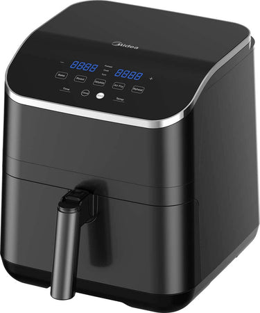 MIDEA-MF-CN55D2-Friggitrice-ad-Aria-XXL-5.5-Litri-Senza-Olio-4.8L-NERA