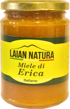 Miele di Erica Italiano Miele Puro Artigianale Grezzo Dolcificante Naturale Fatto in Italia Miele dolce dolcificante LAIAN NATURA -Torre Annunziata, Commerciovirtuoso.it