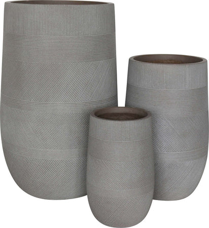 MIGUEL---set-di-3-vasi-Taupe-Milani-Home