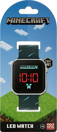 Minecraft Orologio Digitale Al Quarzo Da Ragazzo Con Cinturino In Silicone Moda/Bambini e ragazzi/Orologi/Orologi da polso Cartoleria Deja Vu - Crotone, Commerciovirtuoso.it