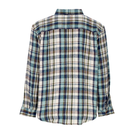 ELEMENT Camicia Manica Lunga Uomo Hueco Classic Shirt Hueco Plaid Chestnut/mineral da uomo