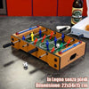 Mini Calcetto Da Tavolo Struttura In Legno E Sagome In Plastica Pallina Inclusa Giochi e giocattoli/Giochi da tavola di società e accessori/Videogiochi Arcade e da tavola/Calcio balilla Trade Shop italia - Napoli, Commerciovirtuoso.it