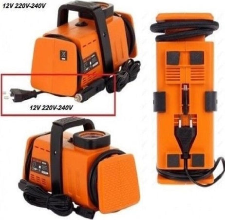 Mini-Compressore-Portatile-Canotti-Auto-12v-220v-Auto-Bici-Moto-Dcc-260