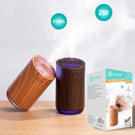 Mini-Diffusore-Aromi-Umidificatore-Ultrasuoni-350ml-Usb-Aromaterapia-Led-Tx-8336