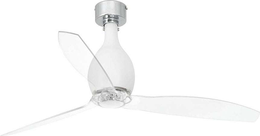 MINI ETERFAN M Ventilatore da soffitto bianco opaco/trasparente con motore DC SMART Fai da te/Prodotti per la costruzione/Riscaldamento e raffreddamento/Sistemi mobili di climatizzazione/Ventilatori/Ventilatori da soffitto Led Mall Home - Napoli, Commerciovirtuoso.it