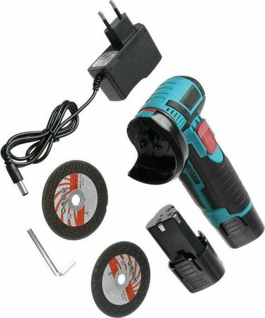 Mini-Flex-Smerigliatrice-A-Doppia-Batteria-Litio-12v-1.5ah-76mm-19500rpm