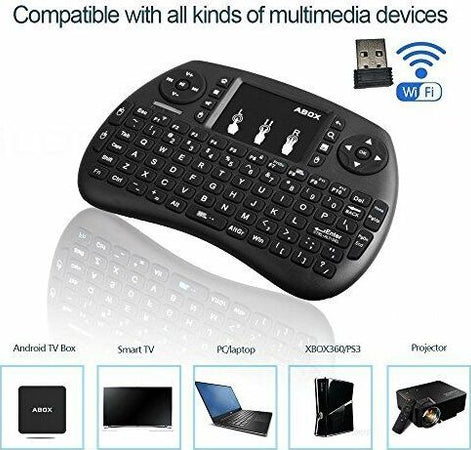 MINI-KEYBOARD-MINI-TASTIERA-USB-WIRELESS-TOUCHPAD-PER-ANDROID-TV-BOX