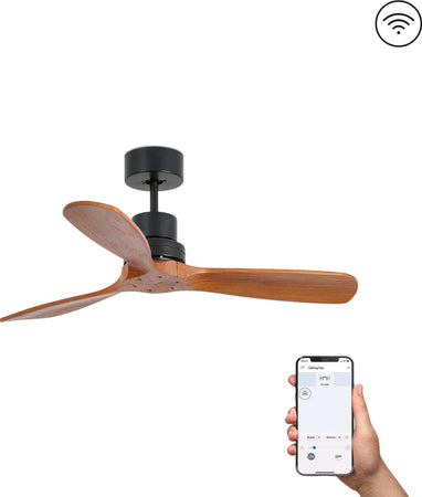 MINI LANTAU S Ventilatore da soffitto nero opaco con motore DC SMART Fai da te/Prodotti per la costruzione/Riscaldamento e raffreddamento/Sistemi mobili di climatizzazione/Ventilatori/Ventilatori da soffitto Led Mall Home - Napoli, Commerciovirtuoso.it