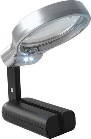 MINI LENTE D'INGRANDIMENTO 3IN1 TASCABILE CON LUCE A LED PIEGHEVOLE LETTURA OROLOGI CIP  Trade Shop italia - Napoli, Commerciovirtuoso.it