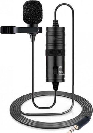 Mini-Microfono-Lavalier-Omnidirezionale-360°-Per-Smartphone-Fotocamera-Q-955s