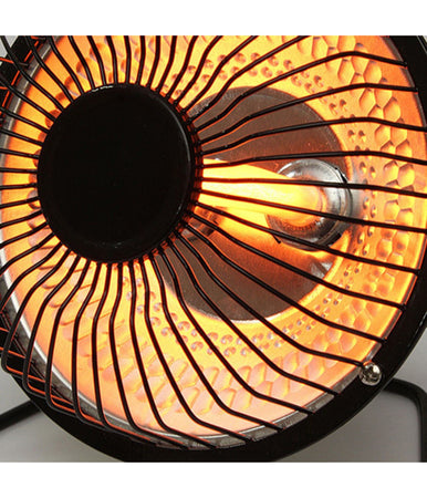 MINI STUFA ALOGENA ELETTRICA RISCALDAMENTO DA SCRIVANIA 200W ECO CLASS