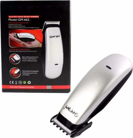 Mini-Taglia-Capelli-Rasoio-Regola-Barba-Tascabile-3-Pettini-1,5v.-Gemei-Gm-663