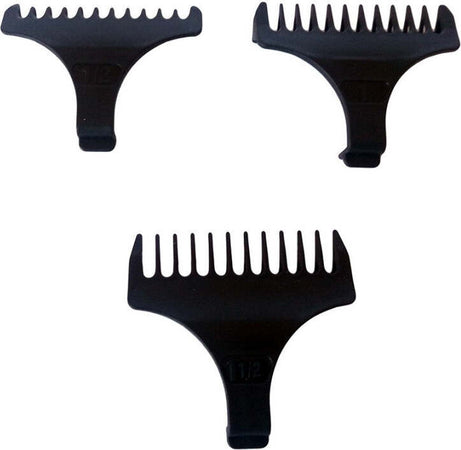 Mini-Taglia-Capelli-Rasoio-Regola-Barba-Tascabile-3-Pettini-Ricaricabile-Gm-839