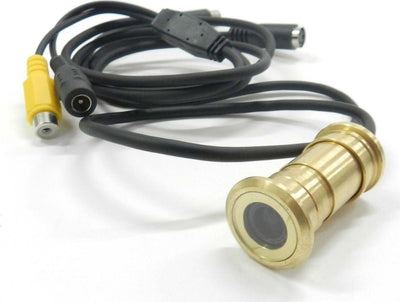 MINI TELECAMERA A COLORI OCCHIO MAGICO OCCHIELLO SPIONCINO ELETTRONICO ARGENTO  Trade Shop italia - Napoli, Commerciovirtuoso.it