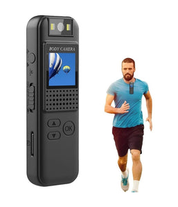Mini Telecamera Spia Lcd Con Lente Girevole Con Visione Notturna Bodycam Full Hd
