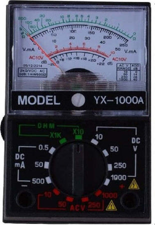 Mini-Tester-Analogico-Multimetro-Portatile-Con-Puntali-Misuratore-Di-Tensione