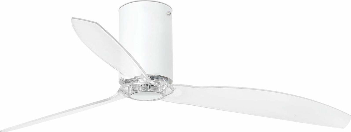 MINI TUBE FAN M Ventilatore da soffitto bianco opaco/trasparente con motore DC SMART Fai da te/Prodotti per la costruzione/Riscaldamento e raffreddamento/Sistemi mobili di climatizzazione/Ventilatori/Ventilatori da soffitto Led Mall Home - Napoli, Commerciovirtuoso.it