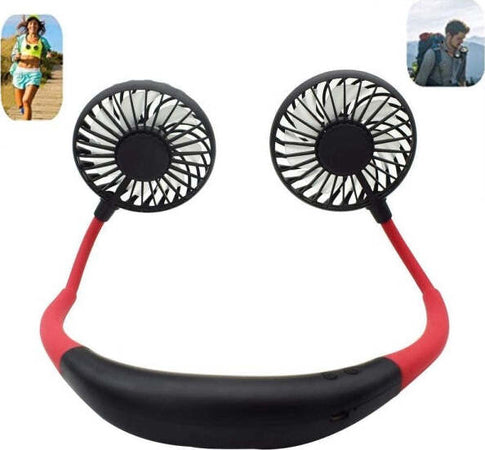 Mini-Ventilatore-Portatile-Supporto-Cuffie-Appeso-Al-Collo-Ricaricabile-Usb-Fan