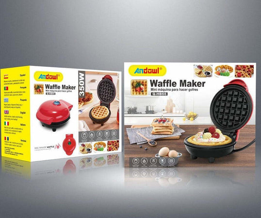 Mini Waffle Maker Macchina Antiaderente Per Waffle Cialde Frittelle 350w Q-hb66 Casa e cucina/Elettrodomestici per la cucina/Macchine per Waffle Trade Shop italia - Napoli, Commerciovirtuoso.it