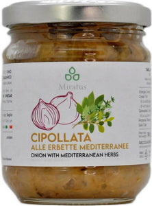 Miratus Cipollata Alle Erbette Mediterranee in Vasetto 280 G Alimentari e cura della casa/Cibi in scatola e conserve/Verdura/Cipolle Miratus - Salemi, Commerciovirtuoso.it