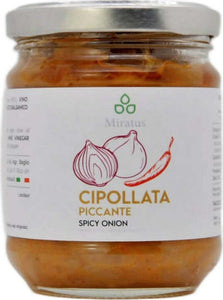 Miratus Cipollata Piccante In Vasetto 280 G Alimentari e cura della casa/Cibi in scatola e conserve/Verdura/Cipolle Miratus - Salemi, Commerciovirtuoso.it