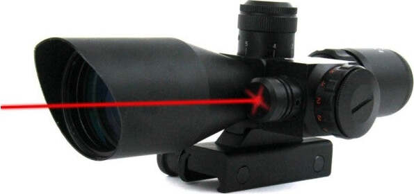 Mirino Ottico Di Precisione Con Reticolo Illuminato 2.5-10x40 Puntatore Laser Sport e tempo libero/Sport/Softair/Mirini Trade Shop italia - Napoli, Commerciovirtuoso.it