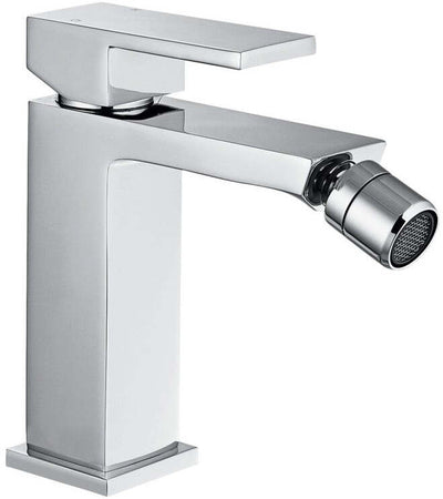 Miscelatore bidet squadrato completo