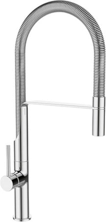 Miscelatore cucina a molla con doccia estraibile