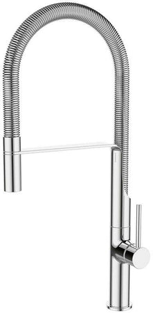 Miscelatore cucina a molla con doccia estraibile