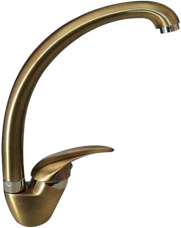 Miscelatore cucina colore oro